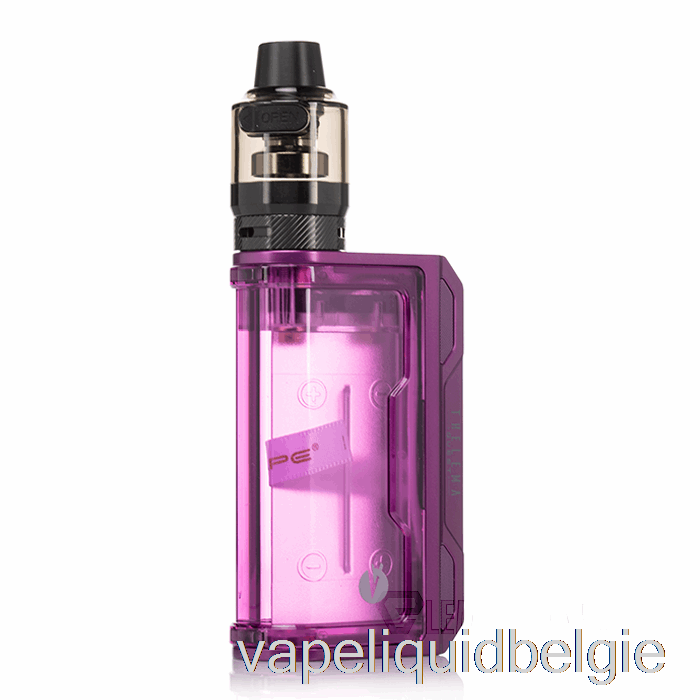 Vape België Lost Vape Thelema Quest 200w Starterkit Mystiek Paars/helder